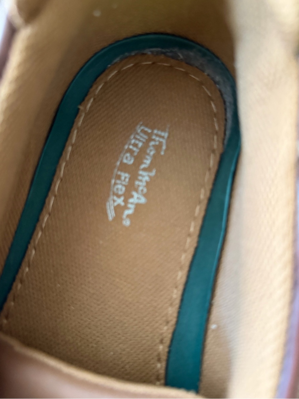 Thom McAn Ultra Flex Brown Slip-on Shoes - 11M - Picture 6 of 11